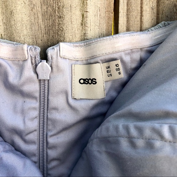 ASOS STRAPLESS COCKTAIL DRESS - Picture 7 of 8